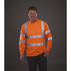 Yoko Hi-Vis long-sleeved T-shirt