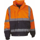 Yoko Hi-Vis Two Tone Bomber Jacket