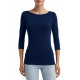 Anvil Women´s Stretch 3/4 Sleeve Tee