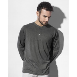 Nakedshirt Aden Men´s LS Henley T-Shirt