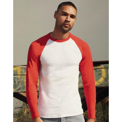 Fruit of the Loom Long Sleeve Baseball T-Shirt