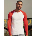 Fruit of the Loom Long Sleeve Baseball T-Shirt