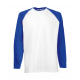 Fruit of the Loom Long Sleeve Baseball T-Shirt