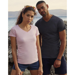 Fruit of the Loom Ladies Valueweight V-Neck T