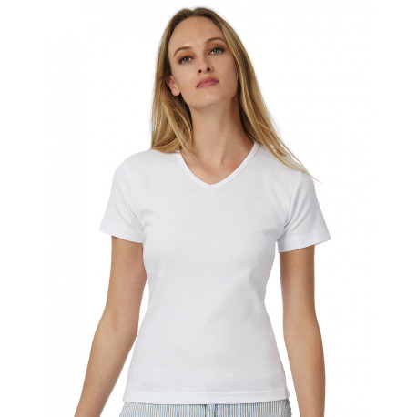 B&C Watch/women V-Neck T-Shirt