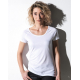 Nakedshirt Emily Viscose-Cotton Rolled Up Raglan T-Shirt