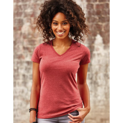 Russell Ladies V-Neck HD T