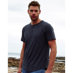 Mantis Superstar Button Top Henley T