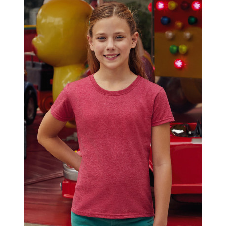 Fruit of the Loom Girls Valueweight T