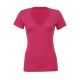 Bella+Canvas Triblend Deep V-Neck T-Shirt