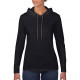 Anvil Women´s Fashion Basic LS Hooded Tee