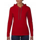 Anvil Women´s Fashion Basic LS Hooded Tee