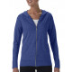 Anvil Womens´ Tri-Blend Full Zip Hooded Jacket