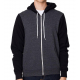 American Apparel Unisex Flex Zip Hooded Sweat