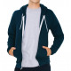 American Apparel Unisex Flex Zip Hooded Sweat