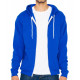 American Apparel Unisex Flex Zip Hooded Sweat