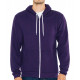 American Apparel Unisex Flex Zip Hooded Sweat