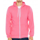 American Apparel Unisex Flex Zip Hooded Sweat