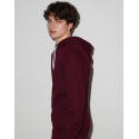 American Apparel Unisex Mock Twist Hooded Sweat