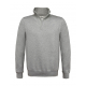 B&C ID.004 Cotton Rich 1/4 Zip Sweat