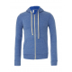 Bella+Canvas Unisex Triblend Full Zip Hoodie