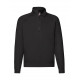 Fruit of the Loom Zip Neck Raglansweat