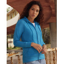 Fruit of the Loom Ladies Lightweight Hooded Sweat Jacket