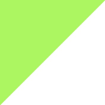 Lime / White